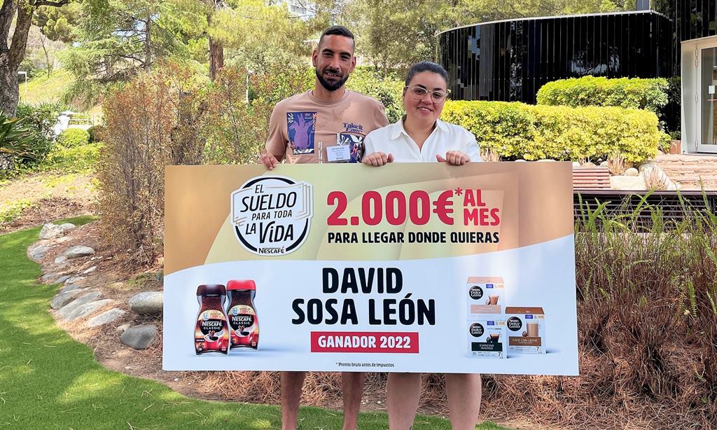 David, el tinerfeño que ha ganado un sueldo de 2.000 euros al mes para toda la vida