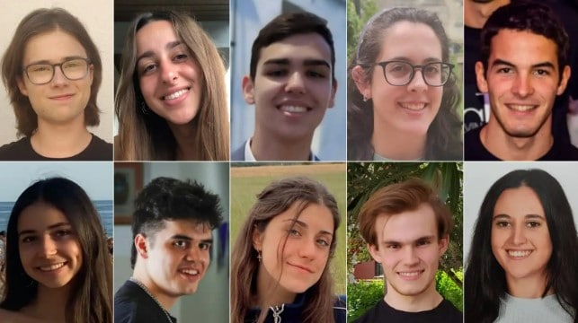 Los mejores 17 alumnos de la EBAU por regiones