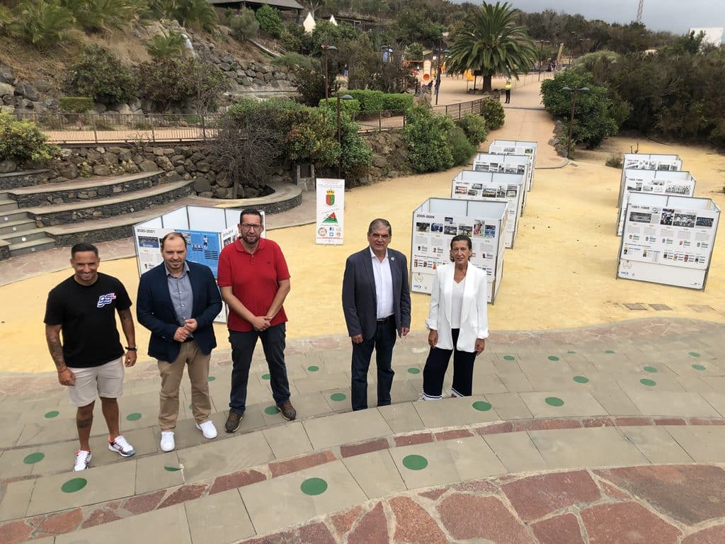 La Matanza se suma al centenario del CD Tenerife con dos exposiciones en el Parque Natural El Montillo