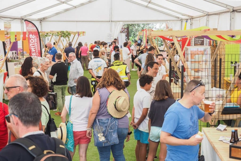La feria contó con actividades de todo tipo.