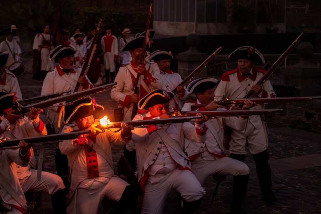 Santa Cruz viaja 225 años atrás para enfrentarse de nuevo a los ingleses. Fran Pallero