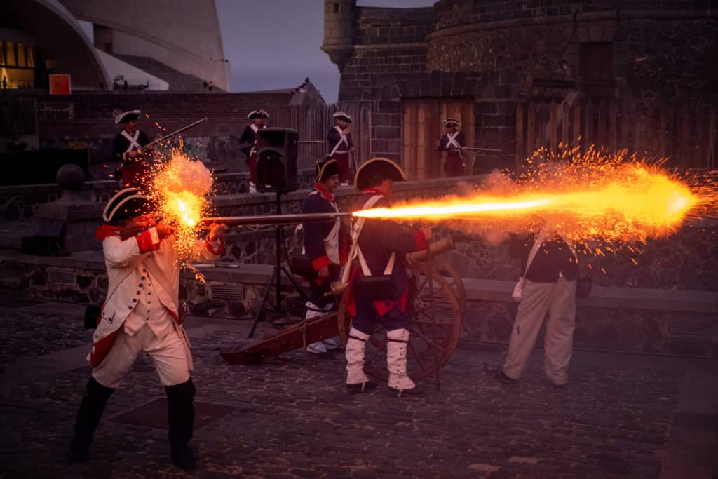 Santa Cruz viaja 225 años atrás para enfrentarse de nuevo a los ingleses. Fran Pallero