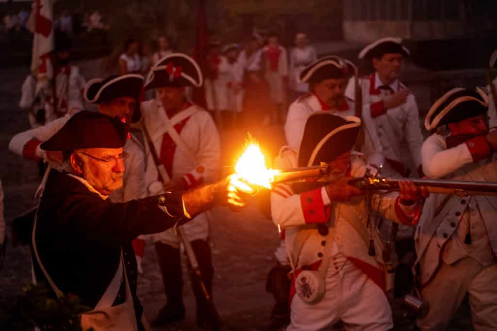 Santa Cruz viaja 225 años atrás para enfrentarse de nuevo a los ingleses. Fran Pallero