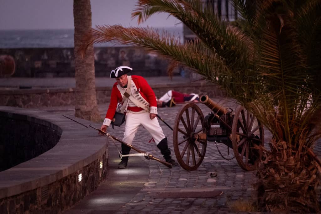Santa Cruz viaja 225 años atrás para enfrentarse de nuevo a los ingleses. Fran Pallero
