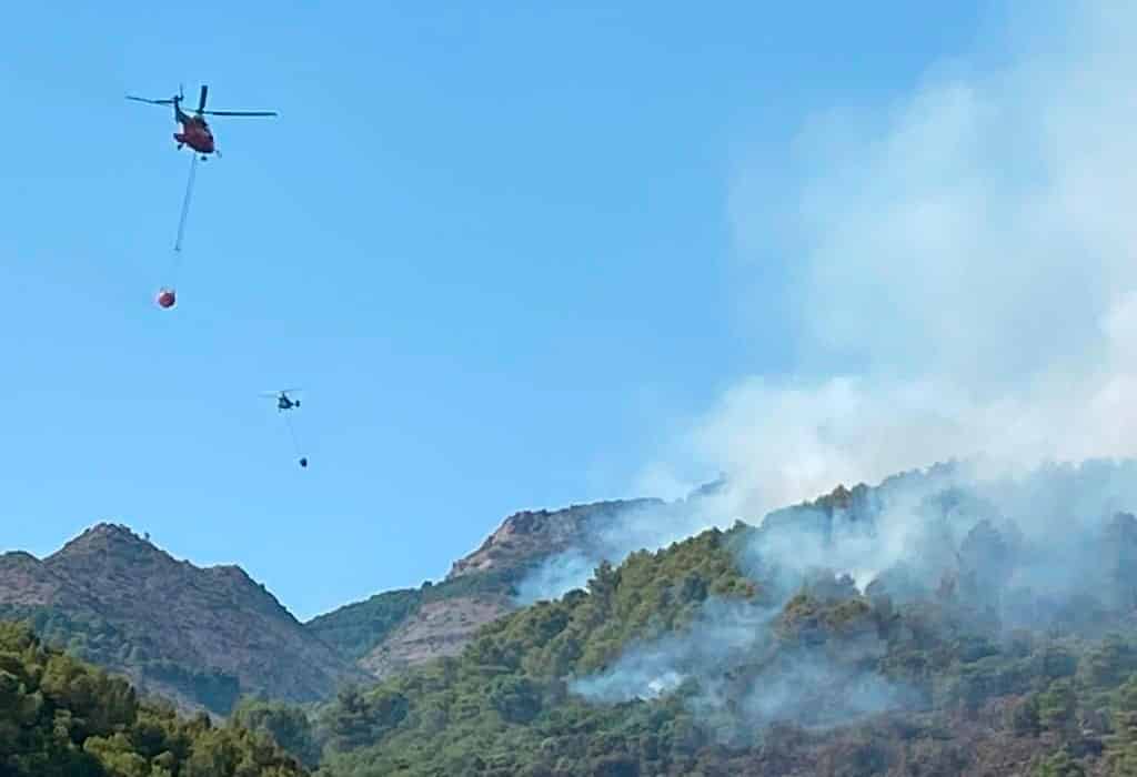 Incendio Sierra de Mijas