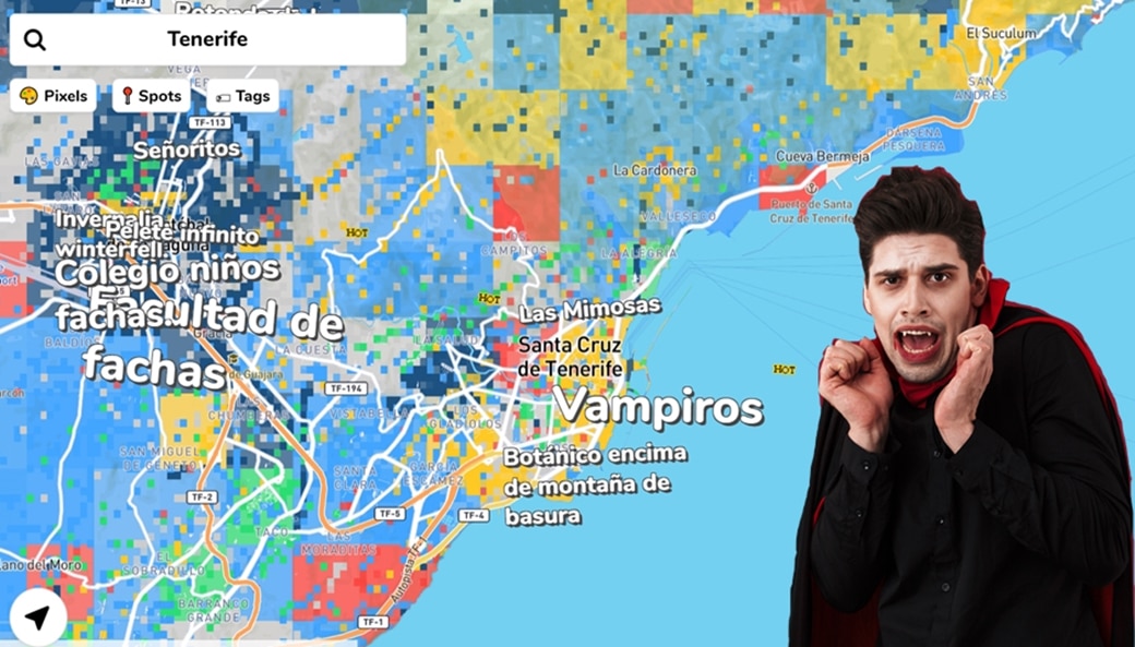 mapa de Tenerife