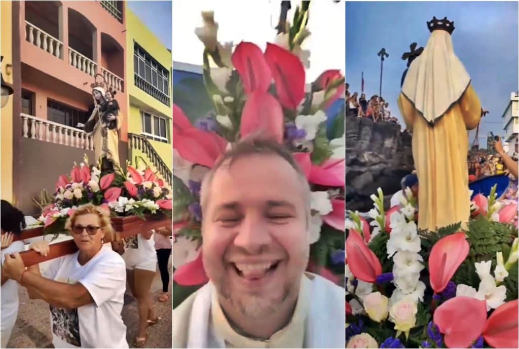 procesión en Tenerife