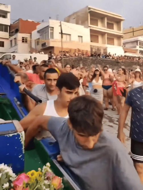 procesión en Tenerife