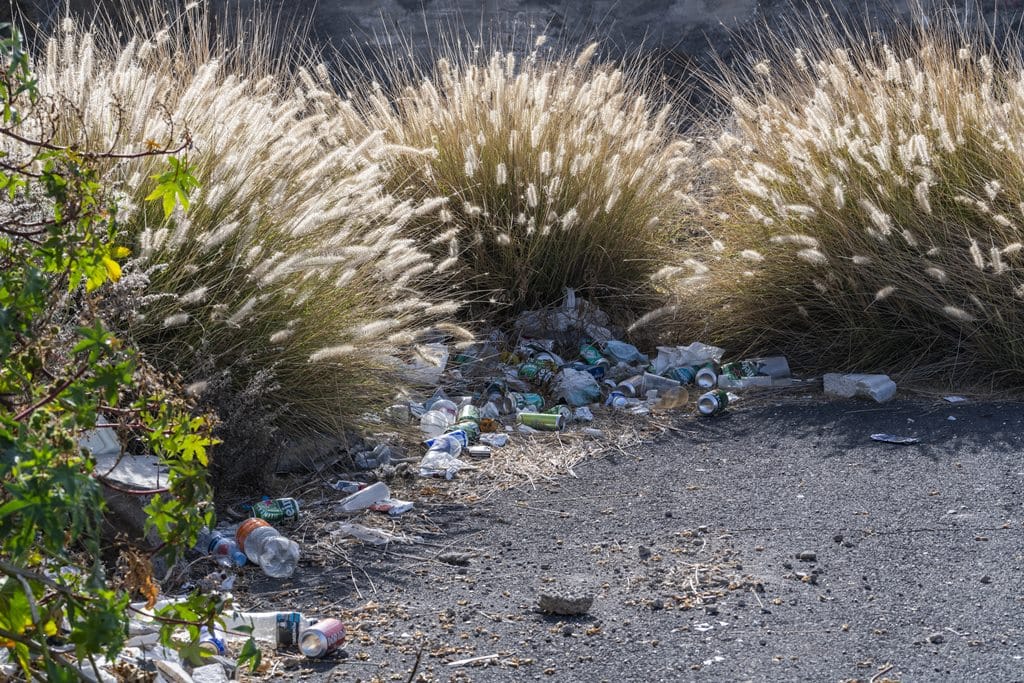 Basura en Güímar. Imanol Zuaznabar