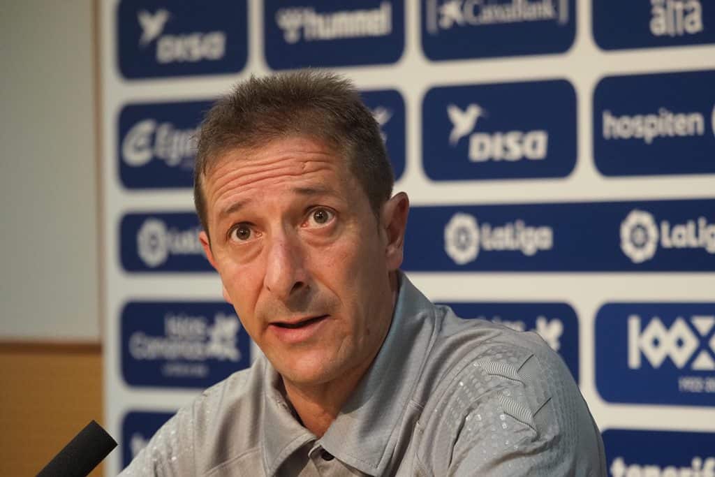 El entrenador del CD Tenerife, Luis Miguel Ramis. DA