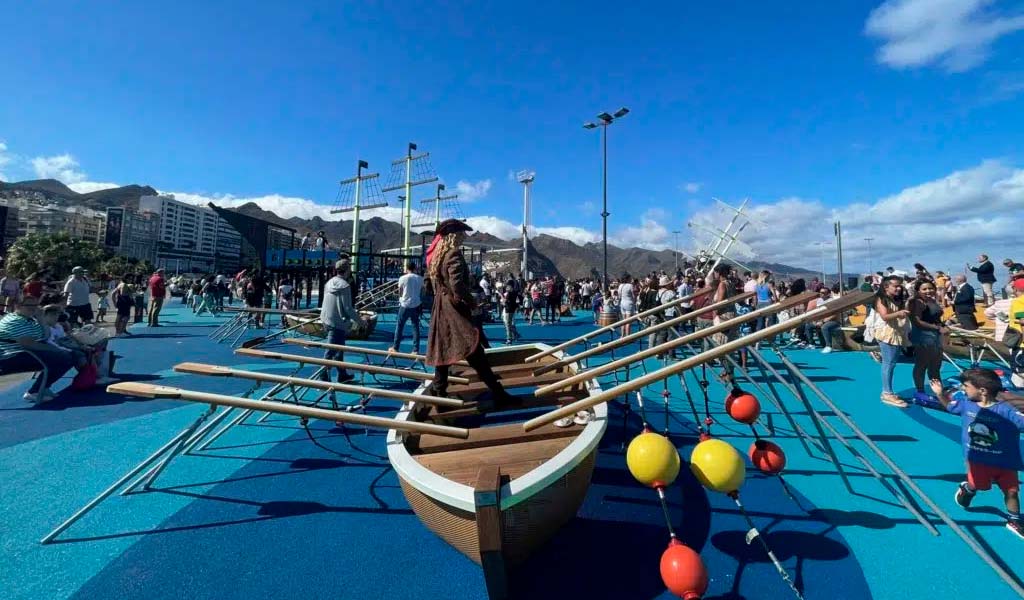 jugar en el parque la gesta entre lo que hacer con niños en tenerife