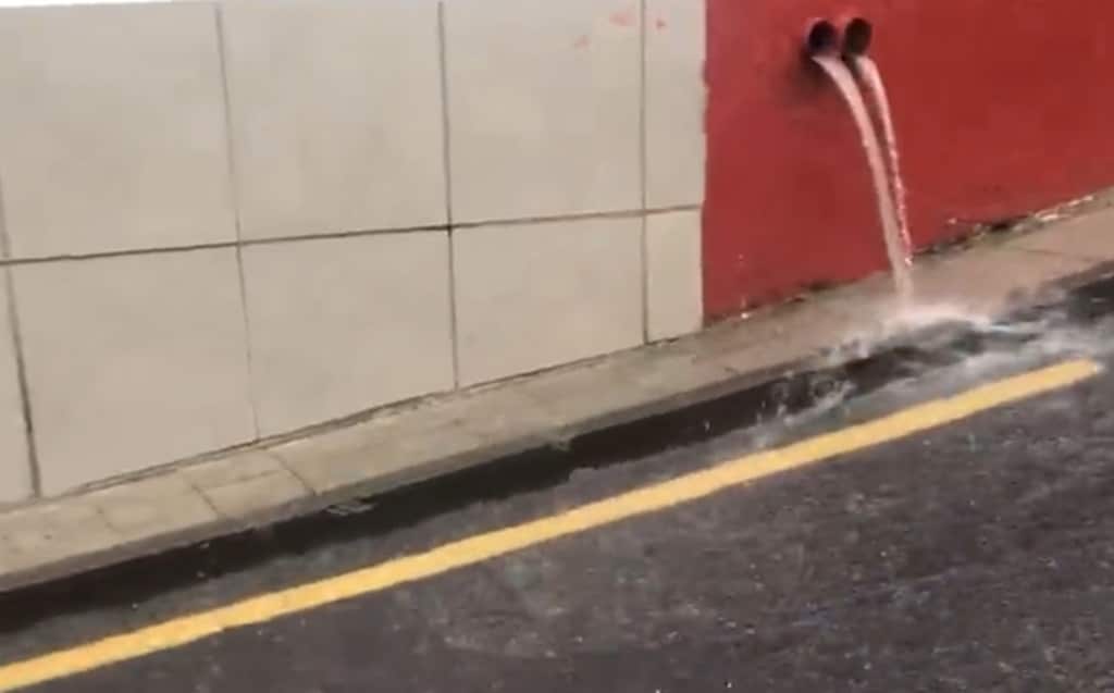 El sur de Tenerife comienza a sentir los efectos de la DANA en Canarias