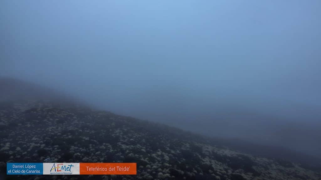 Las Cañadas del Teide registra la mayor cantidad de lluvia acumulada en España