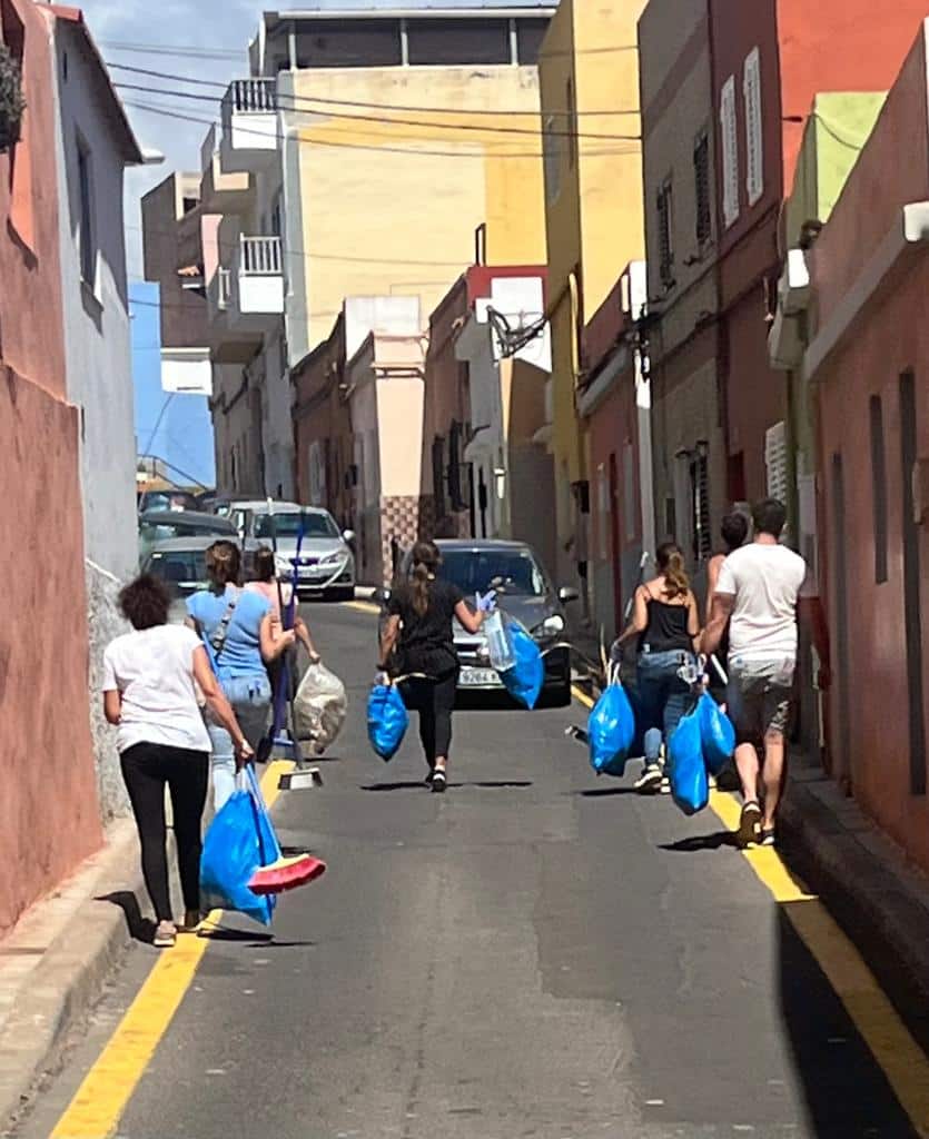 suciedad en Las Moraditas