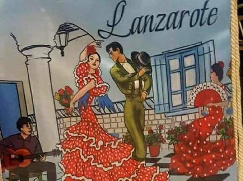 souvenir que indigna a los canarios