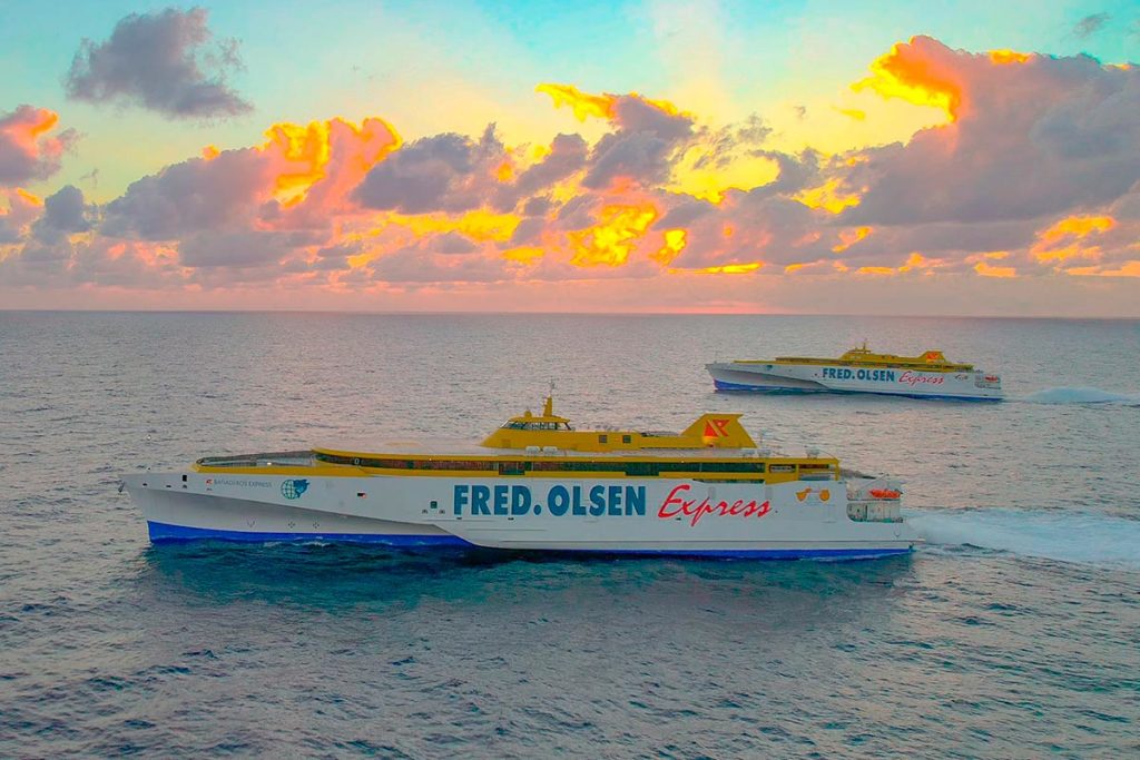Ruta Trimarán de Fred. Olsen Express