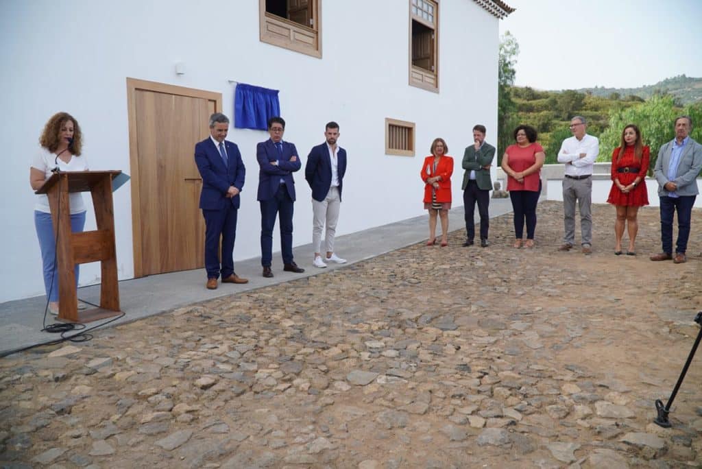 El acto de inauguración contó con la asistencia de todos los implicados en la rehabilitación.