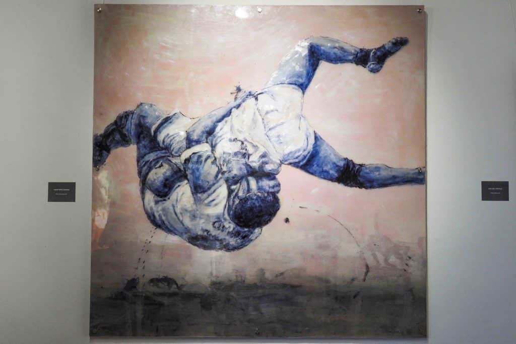 Exposición Multidisciplinar denominada Lucha Canaria: arte y querencia. Sergio Méndez
