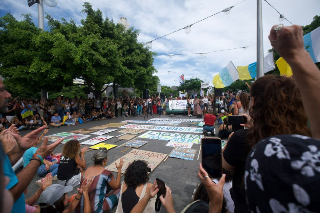 protestas masivas