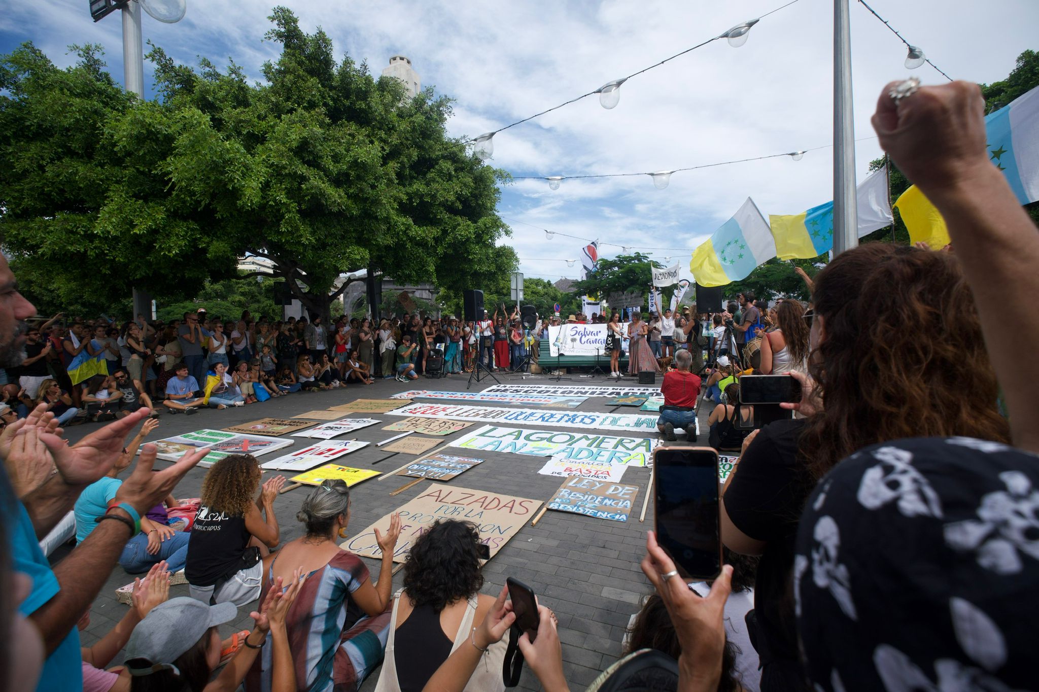 protestas masivas