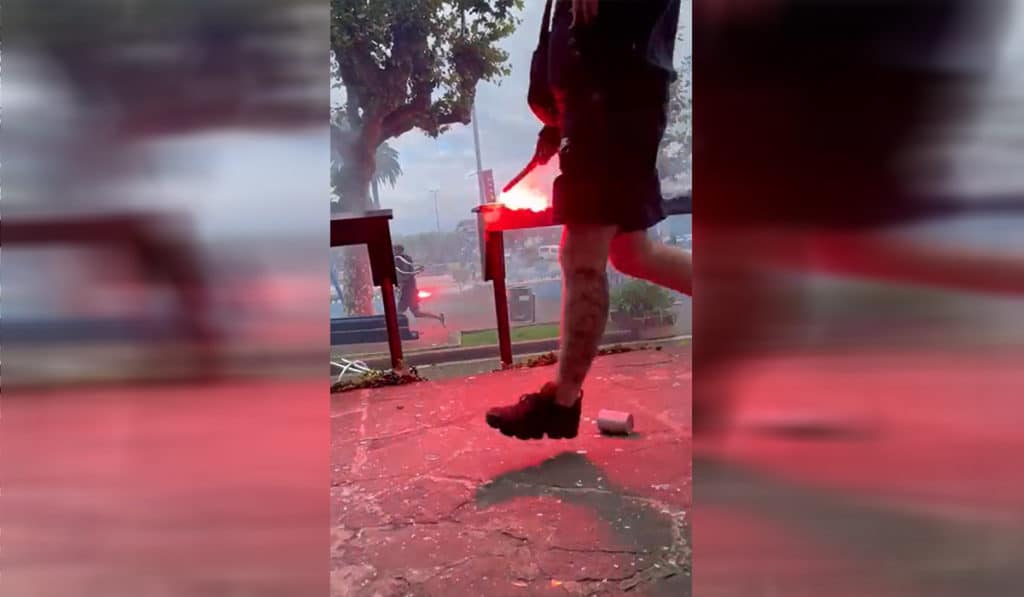 50 ultras del Racing y Málaga quedan para pegarse