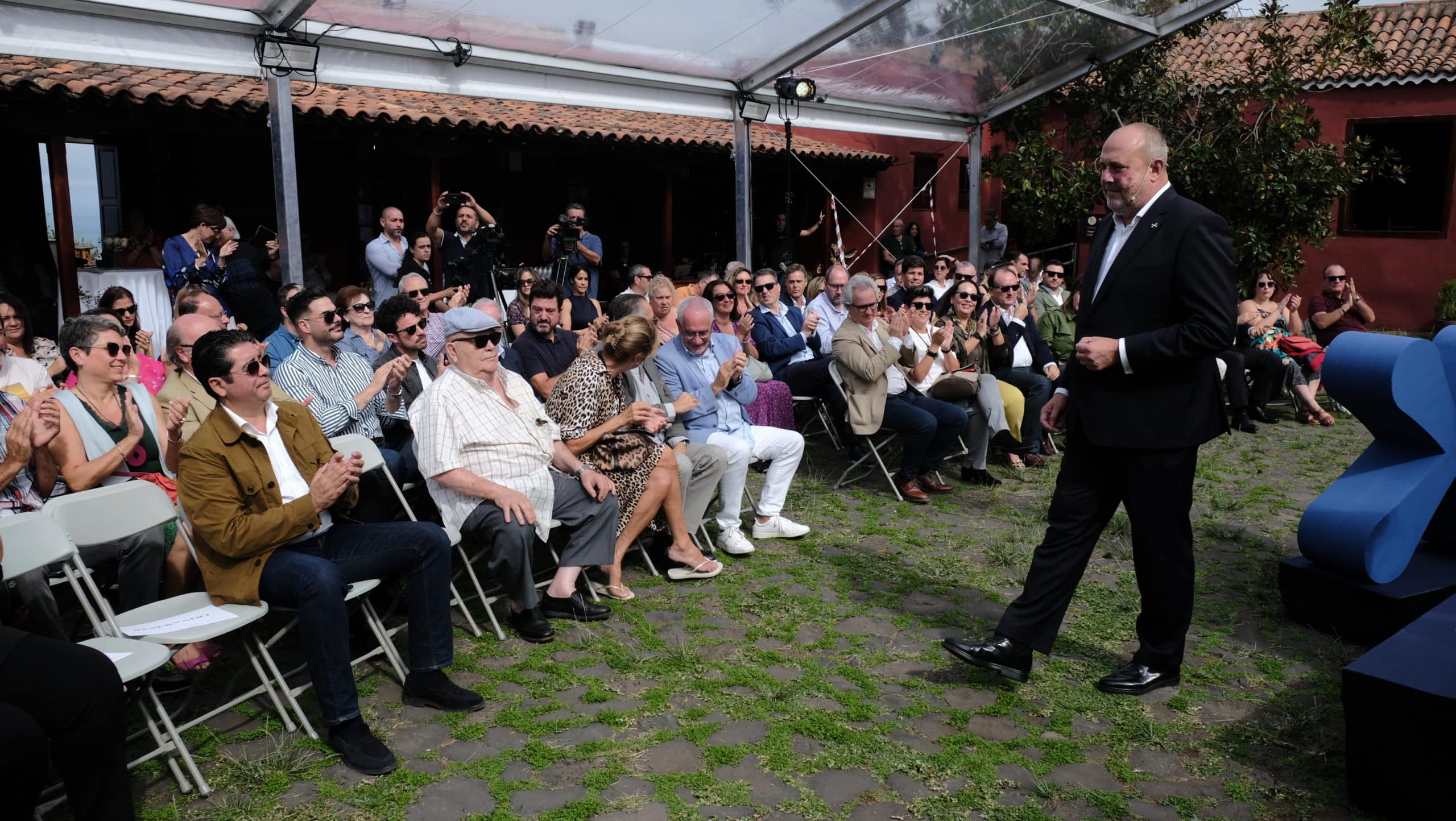 Enrique Arriaga (Cs) presenta Tenerife en Marcha