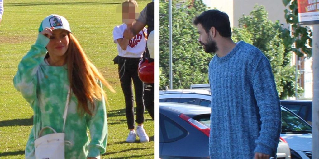 La peineta de Shakira a Piqué en su reencuentro