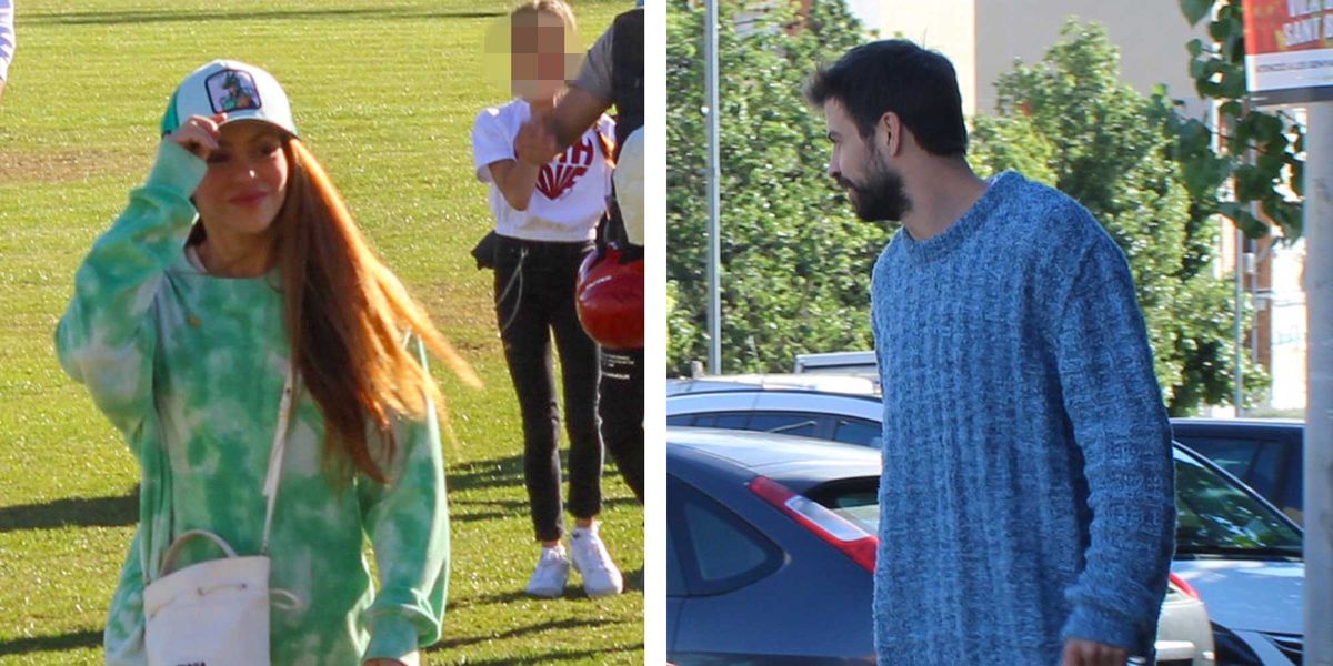 La peineta de Shakira a Piqué en su reencuentro