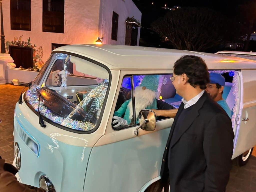 Llegan los 'helados navideños' a Icod de los Vinos
