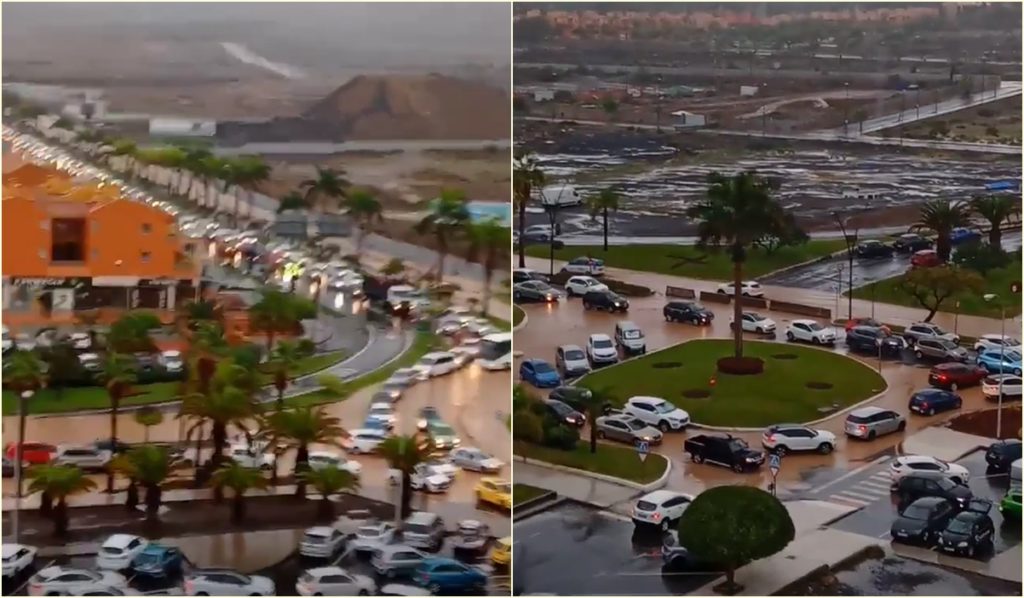 borrasca en canarias