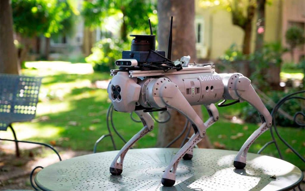 Tefi, el perro robótico que guía a personas dependientes o con discapacidad