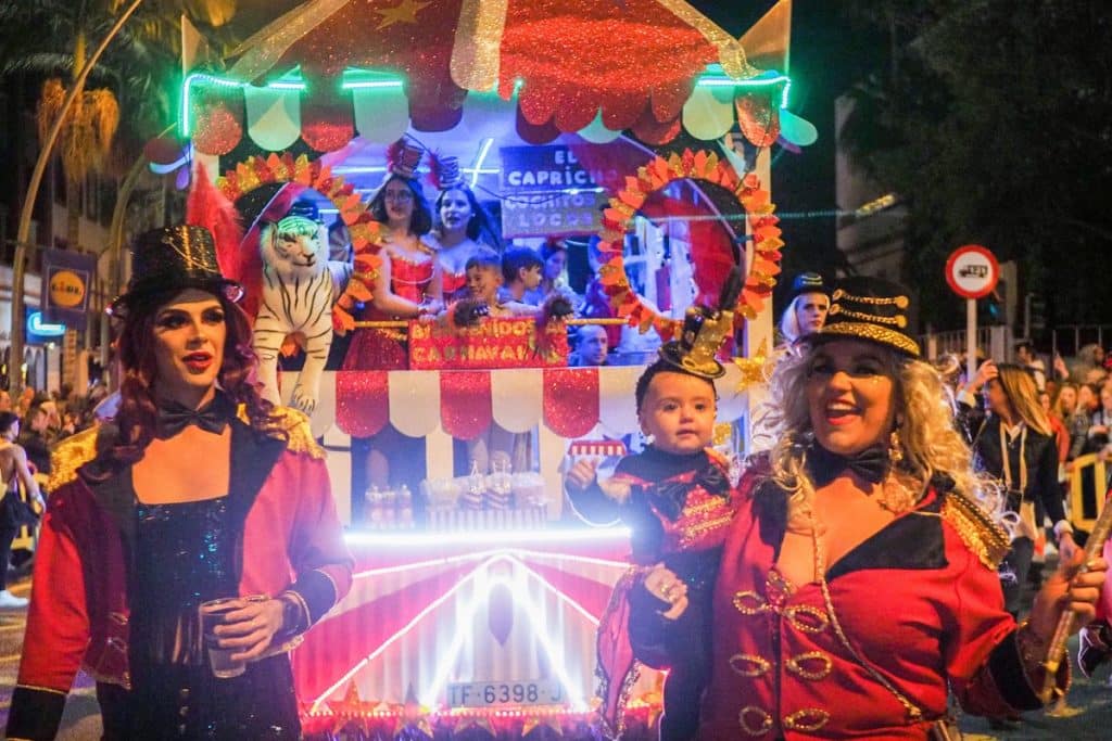 Todas las actuaciones del Lunes de Carnaval en Santa Cruz de Tenerife