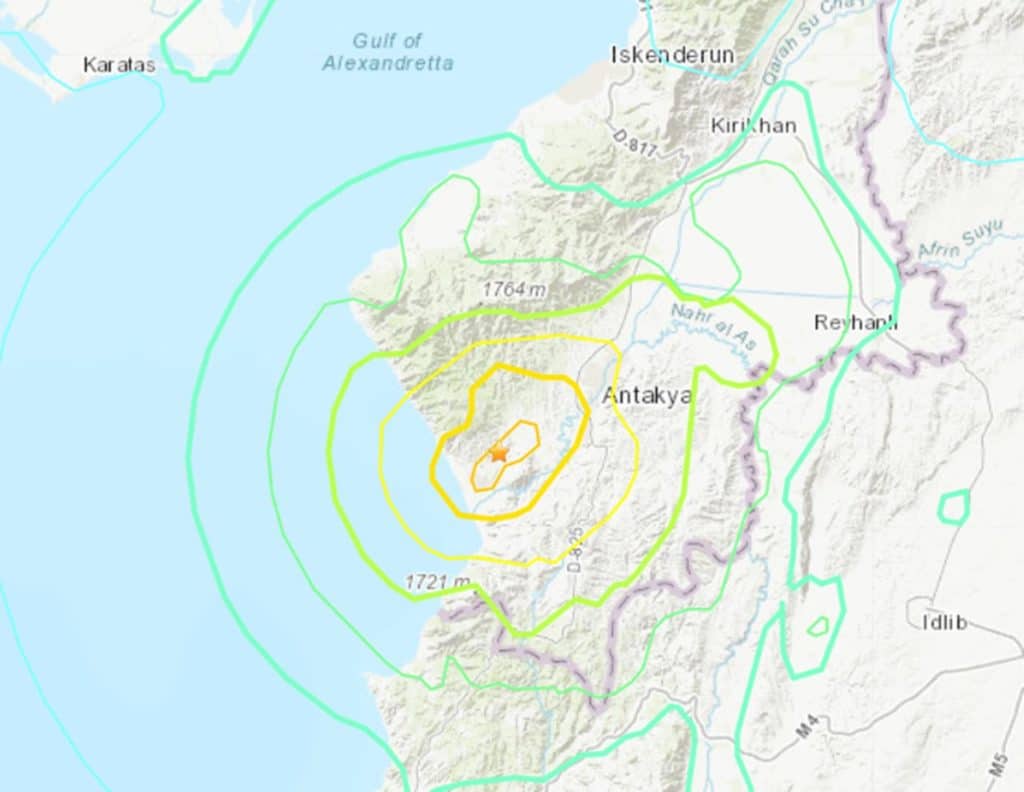 Un terremoto de 6,4 de intensidad sacude el sur de Turquía