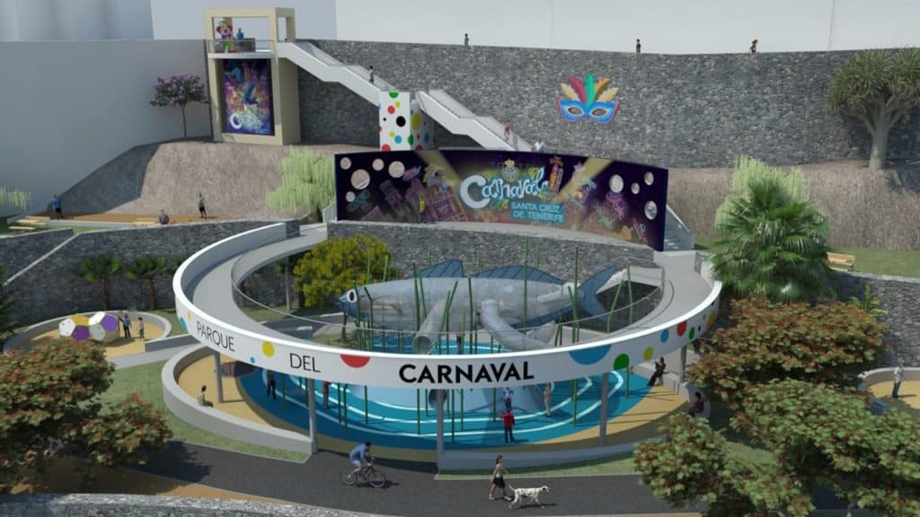 Santa Cruz gana un nuevo parque de 8.500 metros cuadrados que dedica al Carnaval
