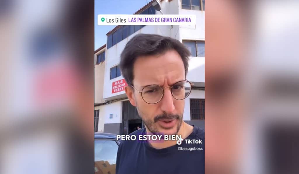 Un conocidísimo tiktoker español cuenta lo que le ha ocurrido en Canarias: "No me había pasado nunca"