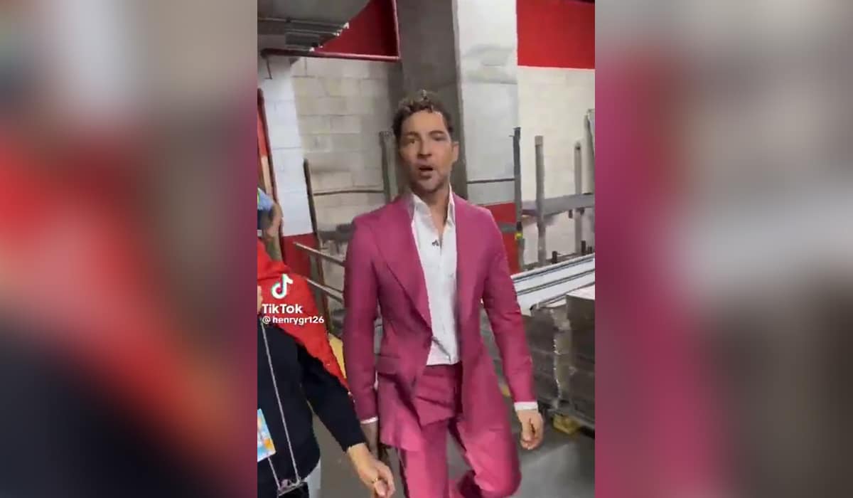 "¿Cómo están los máquinas?": la frase de David Bisbal que ya es historia de Twitter