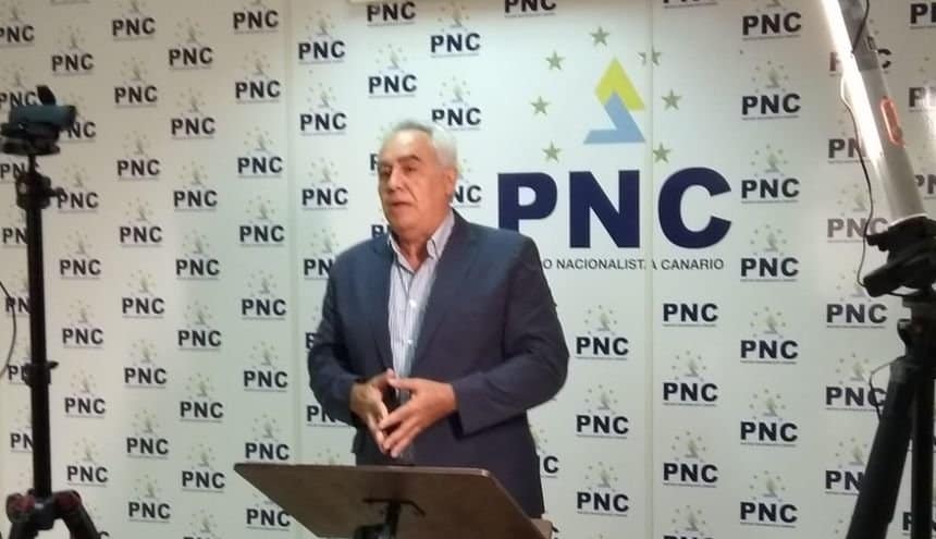Francisco Martín Espinoza, presidente del PNC. / DA