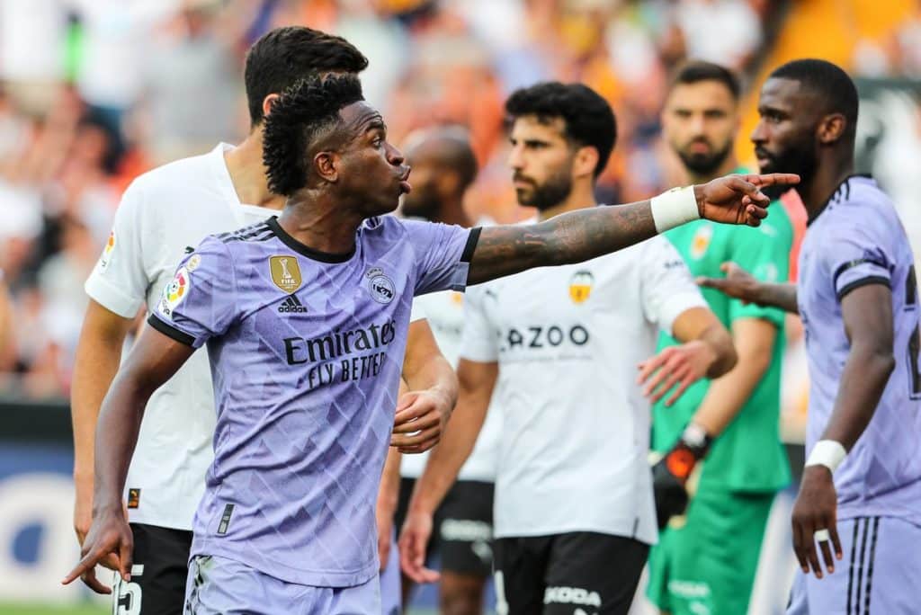 El Real Madrid acude a la Fiscalía por los insultos racistas a Vinicius