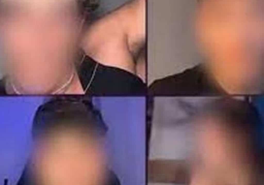 abofeteó a su pareja