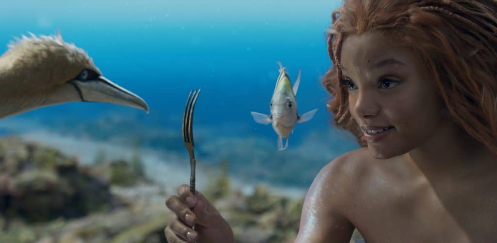 La cantante y actriz Halle Bailey interpreta a Ariel en la nueva versión de 'La Sirenita'.