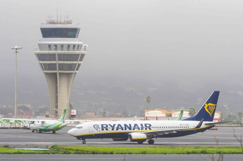Aerolíneas, aeropuertos Canarias