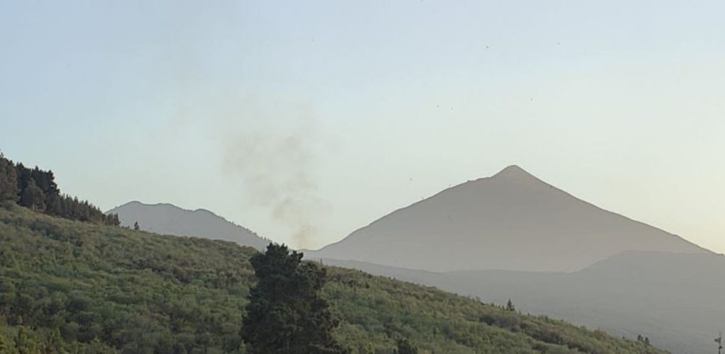 Conato de incendio en La Orotava