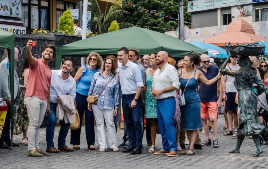 Héctor Gómez destaca la ocupación hotelera en el Puerto de la Cruz