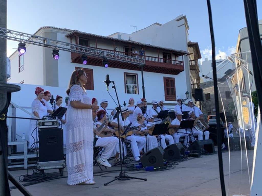 La Agrupación Santa Ángel el pasado viernes.