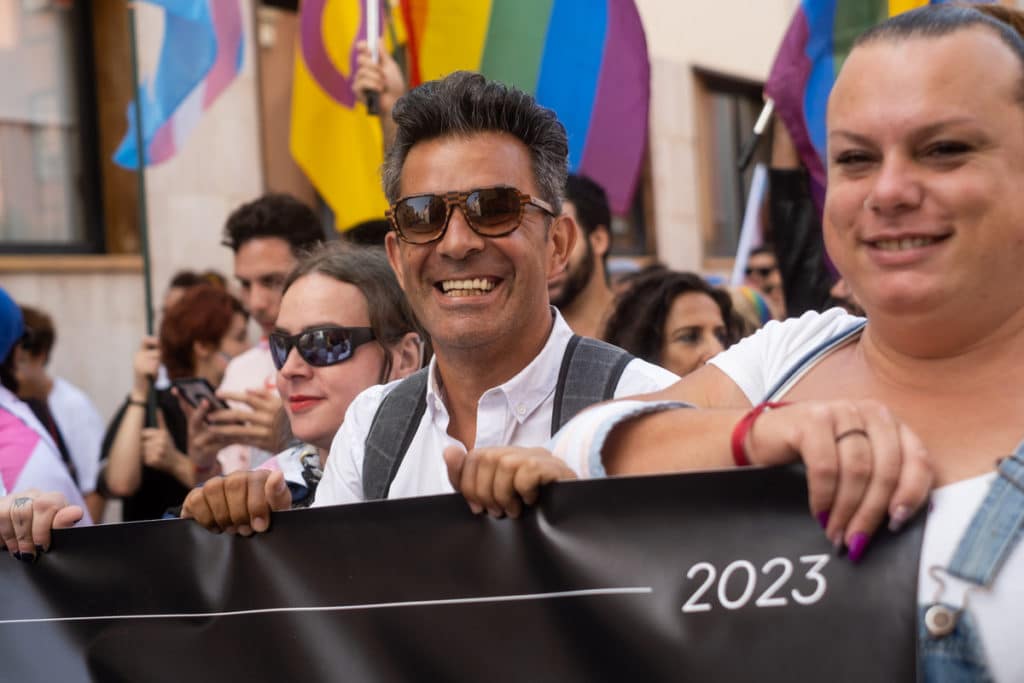 Miles de personas se manifiestan por el Orgullo LGBTIQA+ en La Laguna