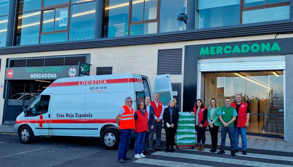 Mercadona dona en Canarias más de 630 toneladas de alimentos hasta junio