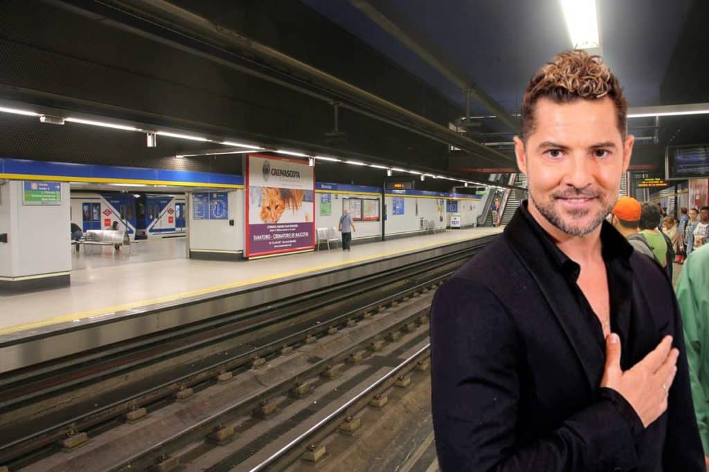 La surrealista historia en la que acusan a David Bisbal de hacer caca en un andén del metro