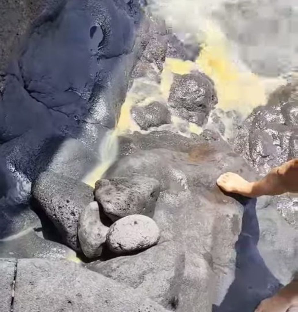 Imagen de los vertidos detectados.