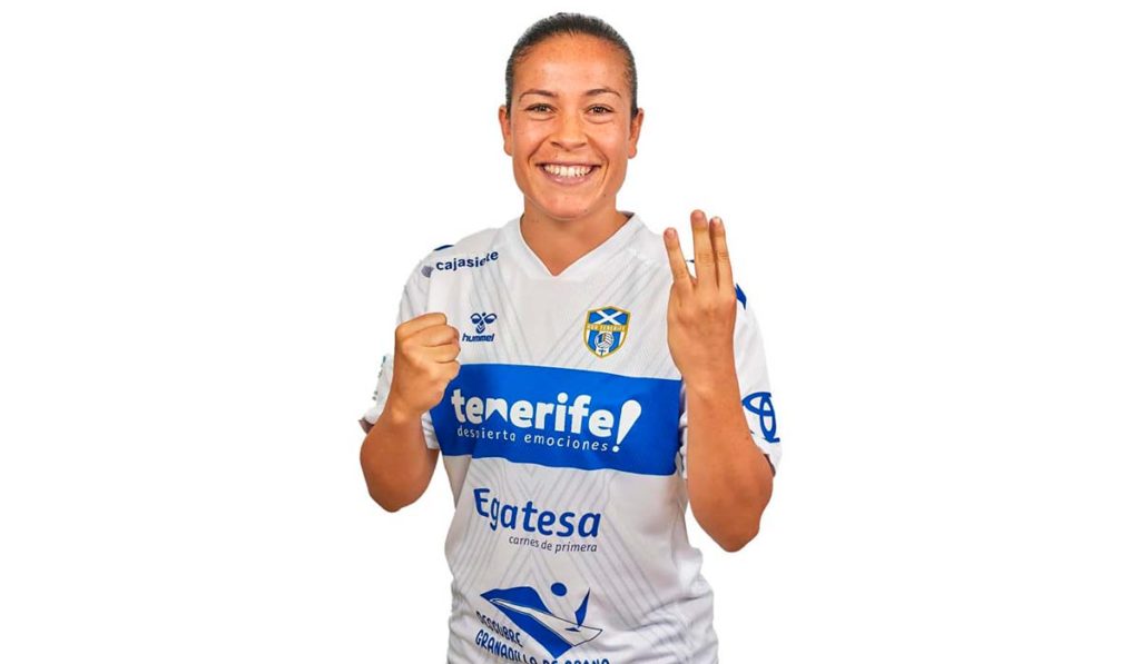Andrea Marrero, futbolista del Egatesa