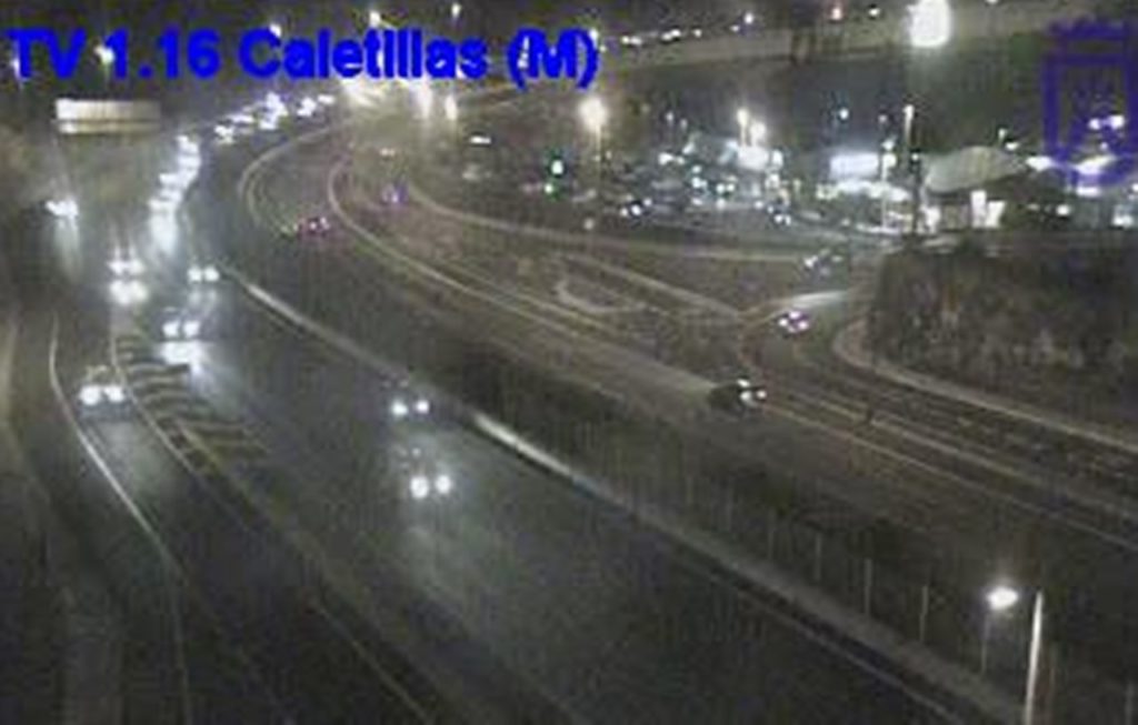 Colas en la TF-1 por un accidente con varios vehículos implicados